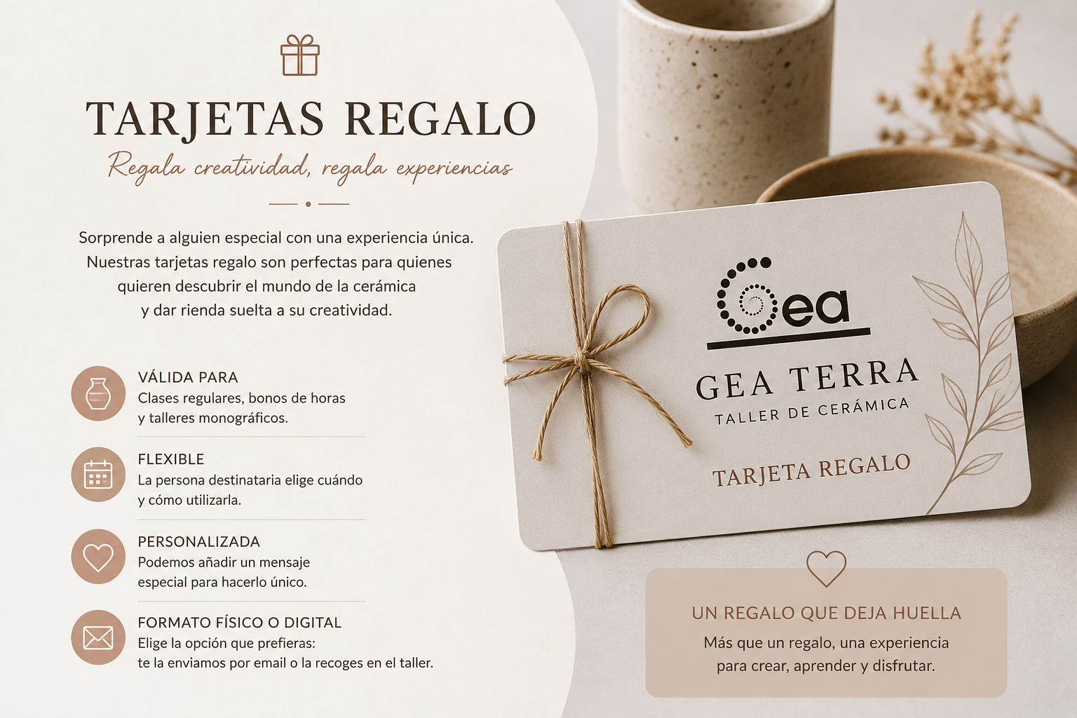 Tarjeta Regalo Gea Terra